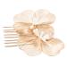 DOITOOL manual bride headdress Metal wild crystal bride plastic hair comb Miss the flowers Hair up girl headpieces for Hairpin alloy hair accessories hair accessories for women
