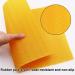 Resistant V-Shaped Rubber Sole Pad - Yellow Heel Repair Sheet for Men & Women Shoes - Durable Bottom Repairing Material - Buy Online on GoSupps.com