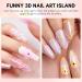 Makartt Nail Rhinestone Glue & 3D Gel Kit | Strong Adhesive for Nail Art | DIY Nail Decoration - Buy Online on GoSupps.com