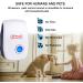 Ultrasonic Pest Repeller 6 Pack - Electronic Plug-In Sonic Pest Control for Bugs, Insects, Roaches, Mice, Spiders, Rodents, Mosquitoes - Buy Online on GoSupps.com