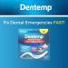 Dentemp Maximum Strength Dental Repair Kit - Pack of 3 for Loose Cap and Lost Filling - Instant Pain Relief and Temporary Tooth Filling - Buy Online on GoSupps.com