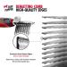Tuff Pupper Detangling Comb | Dematting Tool for Dogs & Cats | Safely Remove Knots and Mats | Ergonomic Handle for Precision Control - Buy Online on GoSupps.com