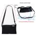 SUCONBE Adjustable Mastectomy Drain Holder & Shower Bag for Post Surgery Recovery - Black - Buy Online on GoSupps.com