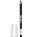 Maybelline Line Express Sharpenable Wood Pencil with Built-In Blending Smudger Tip Creamy Liner Eyeliner Eye Makeup  Soft Black  0.035 oz.