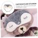 Mobestech 2 Pcs Cartoon Animal Eye Patch - Cute Bunny Satin Sleep Masks for Comfortable Travel & Sleep - Buy Online on GoSupps.com