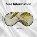 Buy SSIMOO Lemon Fruit Soft Sleep Eye Mask - Breathable Travel Eye Patch for Women - Perfect Relaxation & Comfort - Buy Online on GoSupps.com
