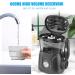 Sawgmore FC166 Water Flosser for Teeth/Braces - 600ml Capacity, 10 Adjustable Pressures, 8 Nozzles - Professional Oral Irrigator (Black) - Buy Online on GoSupps.com