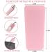 Hair Iron Mat Pouch | Heat Resistant Silicone Mat for Flat & Curling Irons | Portable Travel Cover for Hot Hair Styling Tools (Pink - Buy Online on GoSupps.com