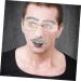 Hakidzel Adult Cosplay Set - Funny Old Man Fake Mustache & Glue-On Eyebrows for Halloween Costume - Buy Online on GoSupps.com