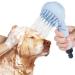 Pet shower sprayer hpylif H sprayer and scrubber tool in a ideal pet spray set for dogs and cats for dogs and cats