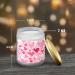 Buy Vanilla Scented Candles - 7 oz Aromatherapy Jar Candles Gift Set for Women | Long Lasting Cute Heart & Flower Design - Buy Online on GoSupps.com