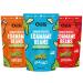 The Only Bean Crunchy Dry Roasted Edamame Beans (Variety Pack), Low Carb Keto Healthy Snacks For Adults and Kids, Low Calorie Snack, Fiber Protein Snacks, Snack for Weight Loss Diabetic, 4 oz (3 Pack) #1 Variety (Sea Salt,…