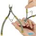 YNR Professional Grade SS Cuticle Nail Nipper. Scissors Style Trimmer Design. Nail Art Clipper with Polished Steel Finish Durable Manicure Tools & Cuticle Clippers for Manicure - Buy Online on GoSupps.com