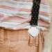PopetPop 120 STK Peach Heart Cable Clips | Sofa Cushion & Pacifier Holders | Rustproof Steel Clips for Newborns - Buy Online on GoSupps.com