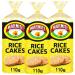 Rice Cake Bundle with Marmite Rice Cakes 110g (3 Pack)