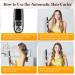 Hair Curler Automatic Curling Iron: 1.1inch Waver Hair Tool with 30s Instant Heat - Rotating Curling Wand Black - Buy Online on GoSupps.com