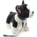 Buy Uni Toys Black & White French Bulldog Plush Toy with Leash 25 cm Cuddly Dog for Kids International Shipping Available - Buy Online on GoSupps.com