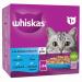 WHISKAS Cat Meals - 48 Fresh Sachets (Pack of 2 Packs 24x85g) - Favorite Fish (4 varieties) - Cat Pate