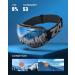 ZIONOR X Ski Goggles - OTG Snowboard Goggles Detachable Lens - Men Women Adult - Blackframe Silverlens - Buy Online on GoSupps.com