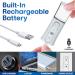 Nano Facial Mister - Cordless Portable Facial Mister Handy Nano Mist Sprayer with Colorful Light Rechargeable Cool Mist Sprayer for Home Travel White - Buy Online on GoSupps.com