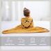 COOKY.D Bamboo Lion Baby Hooded Bath Towel 75x100cm - Toddler Wearable Blanket for Boys and Girls - Buy Online on GoSupps.com