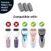 Own Harmony Extra Coarse 3 Refill Rollers - Best Fit for Electric Callus Remover CR900 for Men - Foot Care Pedicure File Tools - Replacement Refills 3 Pack Men's - Extra Coarse - Buy Online on GoSupps.com
