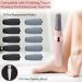 10 Pack Replacement Roller Refills for Finishing Touch Flawless Pedi Electric Tool File - Includes Cleaning Brush (5 Coarse & 5 Fine Rollers) - Buy Online on GoSupps.com