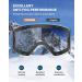 ZIONOR X11 Ski Goggles - A3-Blueframe Gold Lens VLT 7% - for Men and Women - Buy Online on GoSupps.com