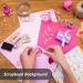 48 Sheets Livholic Pastel Scrapbook Paper 12x12 Inch - Assorted Colors 120gsm - Ideal for Cardmaking, Origami, and Kids Crafts - Buy Online on GoSupps.com