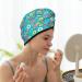 Hair Towel Wrap Quick Drying Turban with Button Perfect for Effortless Hair Drying (Donut Style) Buy Internationally - Buy Online on GoSupps.com