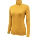 AUHEGN Women's Long Sleeve Lightweight Turtleneck Top X-Large Mustard - Buy Online on GoSupps.com