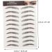 Beavorty 9 Sheets Waterproof Eyebrow Stickers Set Water Proof 6d - Buy Online on GoSupps.com
