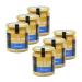 Lot of 6x Albacore tuna fillets in brine - 250g jar