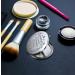 WHING Behind You Engraved Makeup Mirror - Perfect Gift for Women, Friends, Sister, Mom - Ideal for Christmas, Birthday, Graduation - Pocket Travel Size - Buy Online on GoSupps.com