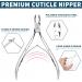 Armiz Cuticle Cutter Stainless Steel Professional Cuticle Nipper for Manicure and Pedicure - Cuticle Remover Tool (Silver) with 0.25-inch Sharp Blade to Trim Tough Cuticles Dead Skin and Hangnails - Buy Online on GoSupps.com