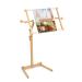Needlework Floor-Standing Type Stand with Adjustable Frame Made of Organic Beech Wood Tapestry Cross Stitch Embroidery Frame Holder (15.7 x 22) 15.75x22.05
