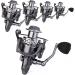 Sougayilang 13+1BB Aluminum Spinning Fishing Reel XY2000 with Free Spare Graphite Spool - Buy Online on GoSupps.com