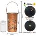 Hummingbird Solar Lantern Lights Outdoor Hanging Metal Decor Lanterns-Waterproof LED Decorative Light for Garden Patio Yard Lawn Backyard Front Porch as Gifts for Mom Grandma Women (Butterfly 2) - Buy Online on GoSupps.com