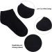 Cooraby 25 Pairs Kids' Low Cut Half Cushion Sport Ankle Socks - Black, 8-10 Years - Buy Online on GoSupps.com