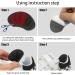 8 Pairs Black Heel Grips | Cushion Pads for Shoes | Anti-Blister Protectors for Women and Men - Buy Online on GoSupps.com