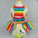 Fitwarm Rainbow Easter Dog Dress Vest Shirt for Medium Pets - Buy Online on GoSupps.com