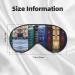 British Phone Booth Soft Sleep Eye Mask Female Breathable Eye Patch Perfect for Travel and Relaxation - Buy Online on GoSupps.com