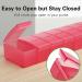 TookMag 2 Pack Extra Large Weekly Pill Organizer Case - 7 Day Capacity for Pills/Vitamins/Supplements (Pink) - Buy Online on GoSupps.com