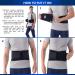 NYOrtho Back Brace Lumbar Support Belt - Men & Women | Relieve Lower Back Pain, Improve Posture | Adjustable, Breathable with Removable Suspenders | Medium 30-34 in - Buy Online on GoSupps.com