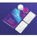 Very Covering Natural Green Contact Lenses - Silicone Comfort Jasmine Light Blue + Container - 1 Pair (Dia 14.00 0.00 Dioptria) | International Shipping - Buy Online on GoSupps.com