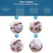 Universal Security Gloves | Scratch-Resistant Patient Protective Gloves for Dementia Care | Thick Sponge Filling for Safety & Comfort - Buy Online on GoSupps.com