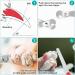 Cobee Cat Nail Clippers Professional Claw Trimmer Scissor + Pet Nail File for Cats Kittens Stainless Steel Cat Claw Clippers Scissors Trimmer Set for Small Animals Puppies Hamsters Birds(Black+Red) - Buy Online on GoSupps.com