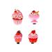 Korean Style Dessert Pattern Hair Clips - Adorable Headband Accessories for Girls, Teens, Kids, & Women - Ice Cream Design - Buy Online on GoSupps.com