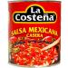La Costena Salsa Mexicana Casera 2.8kg / Mexican Salsa Sauce in Large Can Spicy & Chunky Red Salsa Sauce - Buy Online on GoSupps.com