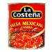 La Costena Salsa Mexicana Casera 2.8kg / Mexican Salsa Sauce in Large Can Spicy & Chunky Red Salsa Sauce